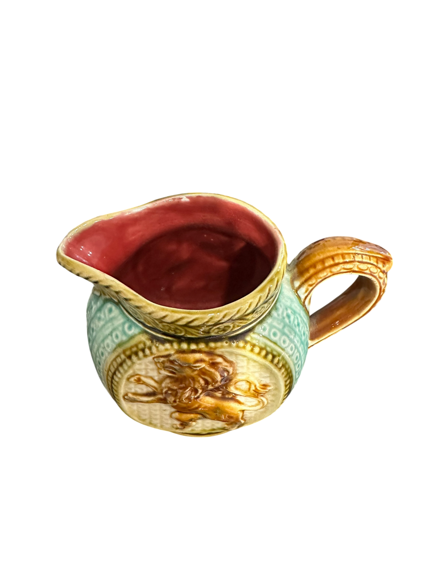 1890’s French Lion Cream Pitcher