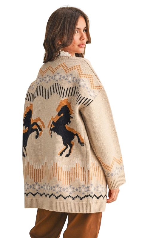 Western Knit Cardigan