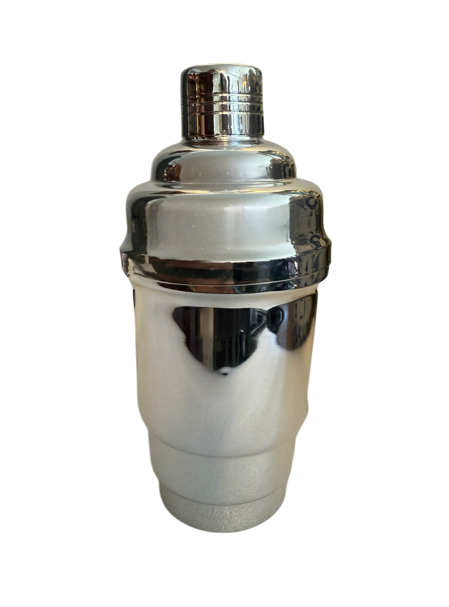 Vintage 8.25" Cocktail Shaker, French Deco - Stepped