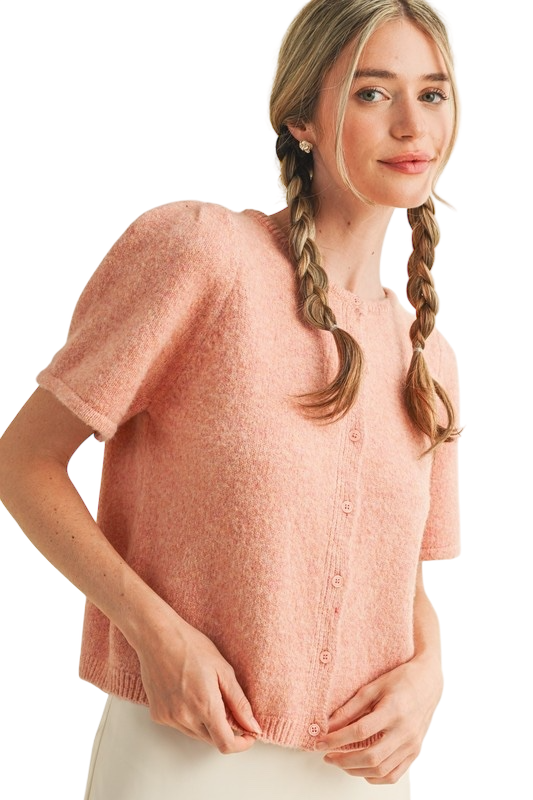 Short Sleeve Cardigan - Four Colors!