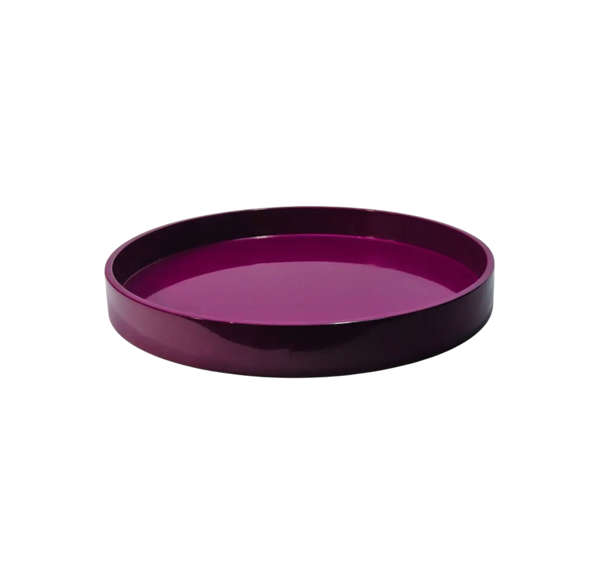 Round Lacquer Tray