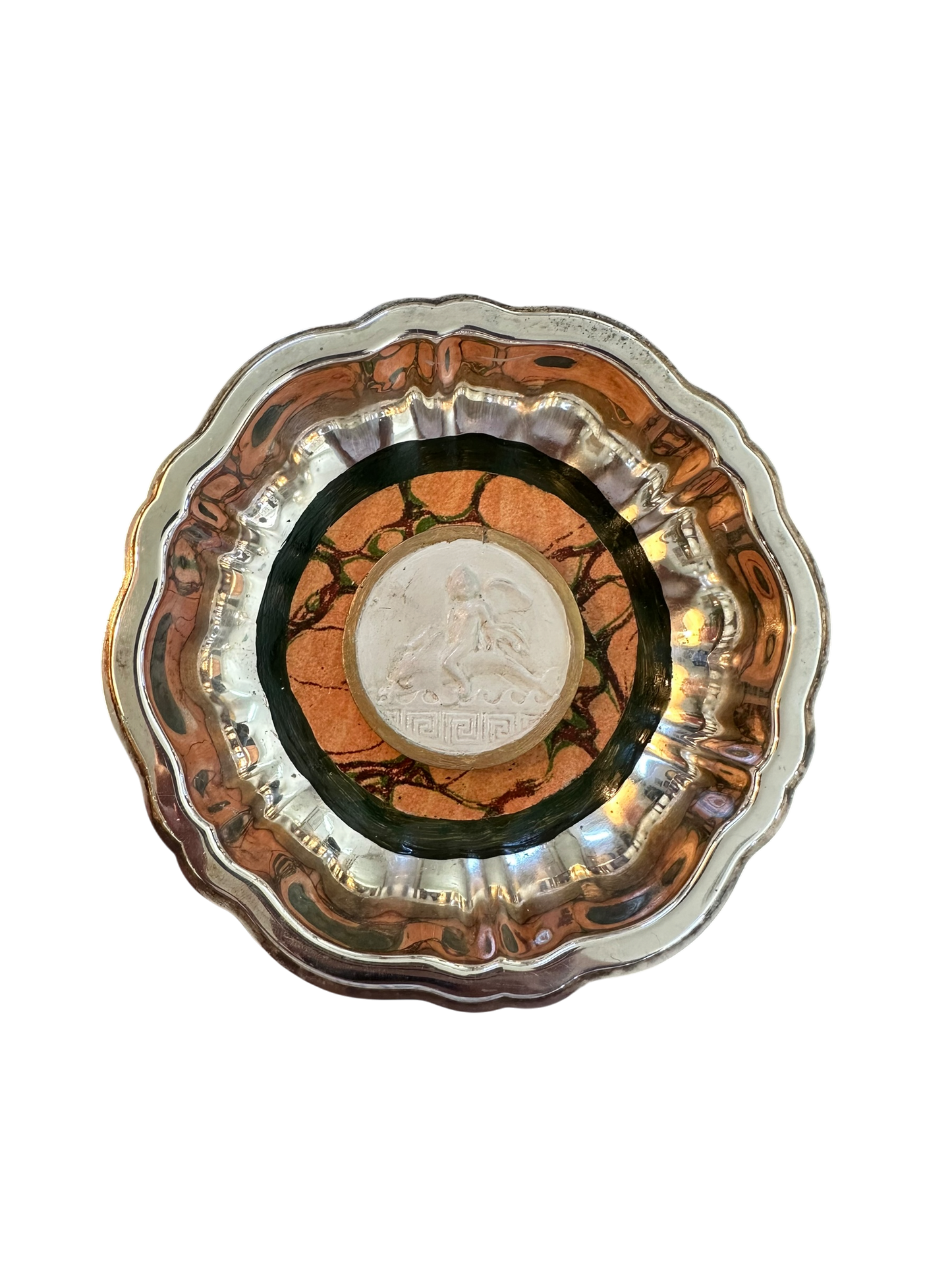 Jenn Leverett Art - Marble Paper / Intaglios on Silver I