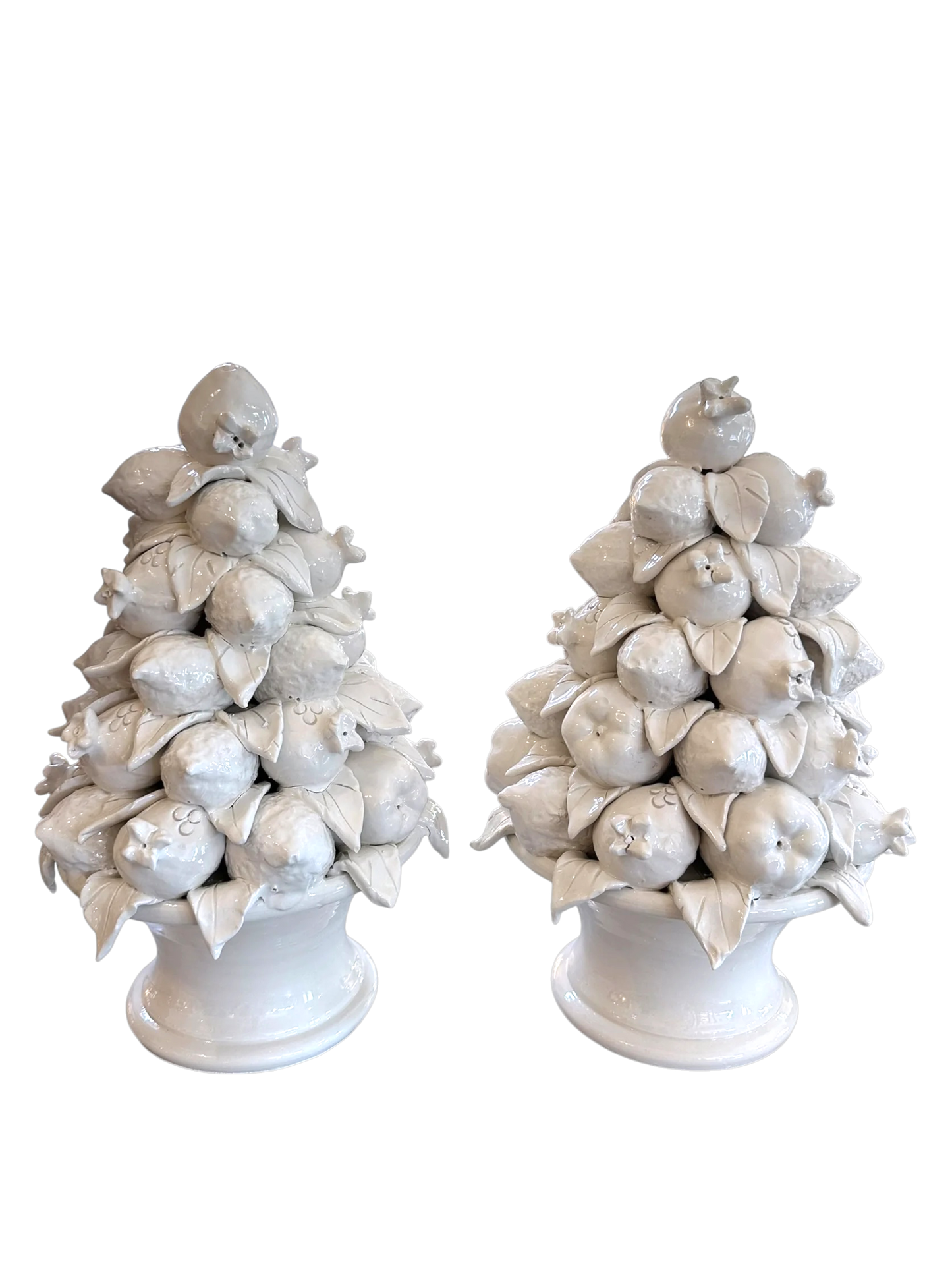 Pair of Scavo Fruit Tree Topiaries
