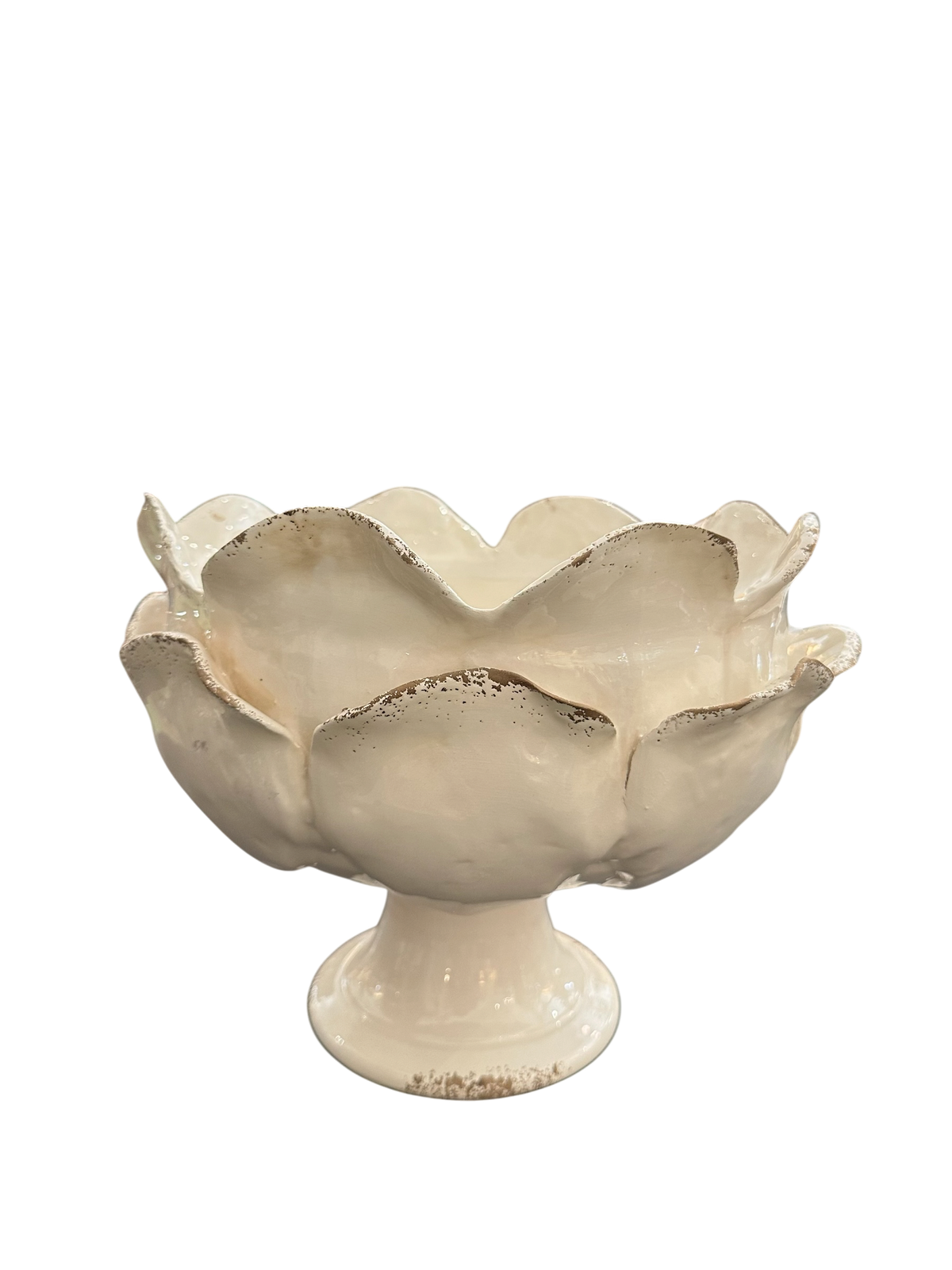 Small Petal Bowl - Ivory
