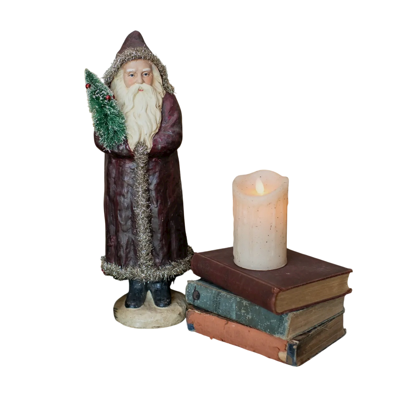 17" Vintage Red Belsnickle