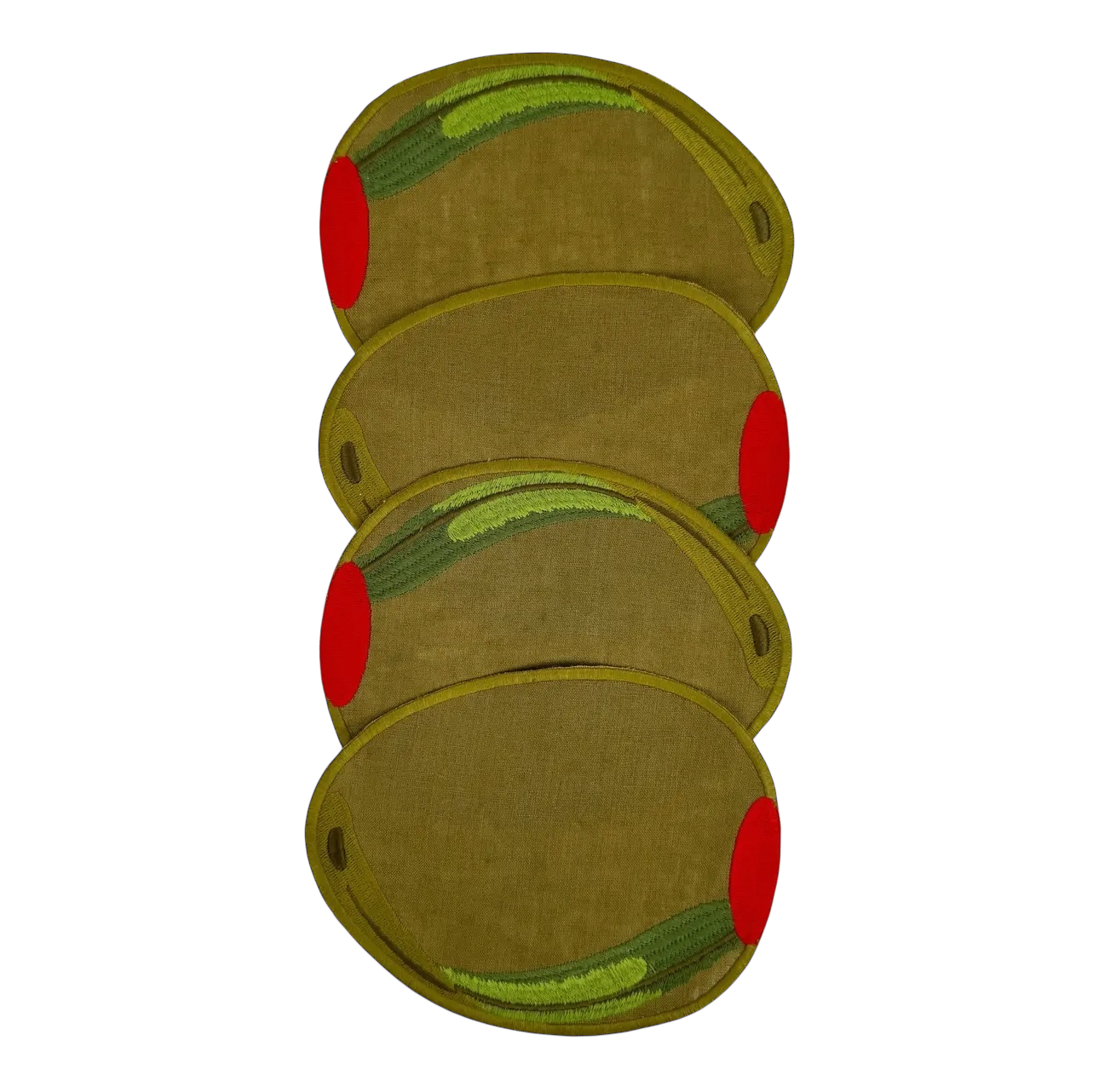 Olive Napkins, Set of 4