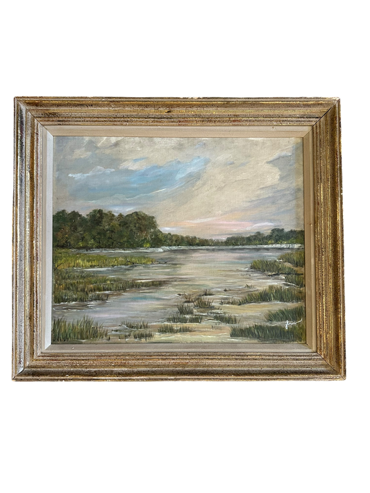 Jenn Leverett Art - 25” x 29” Pastel Skies Landscape