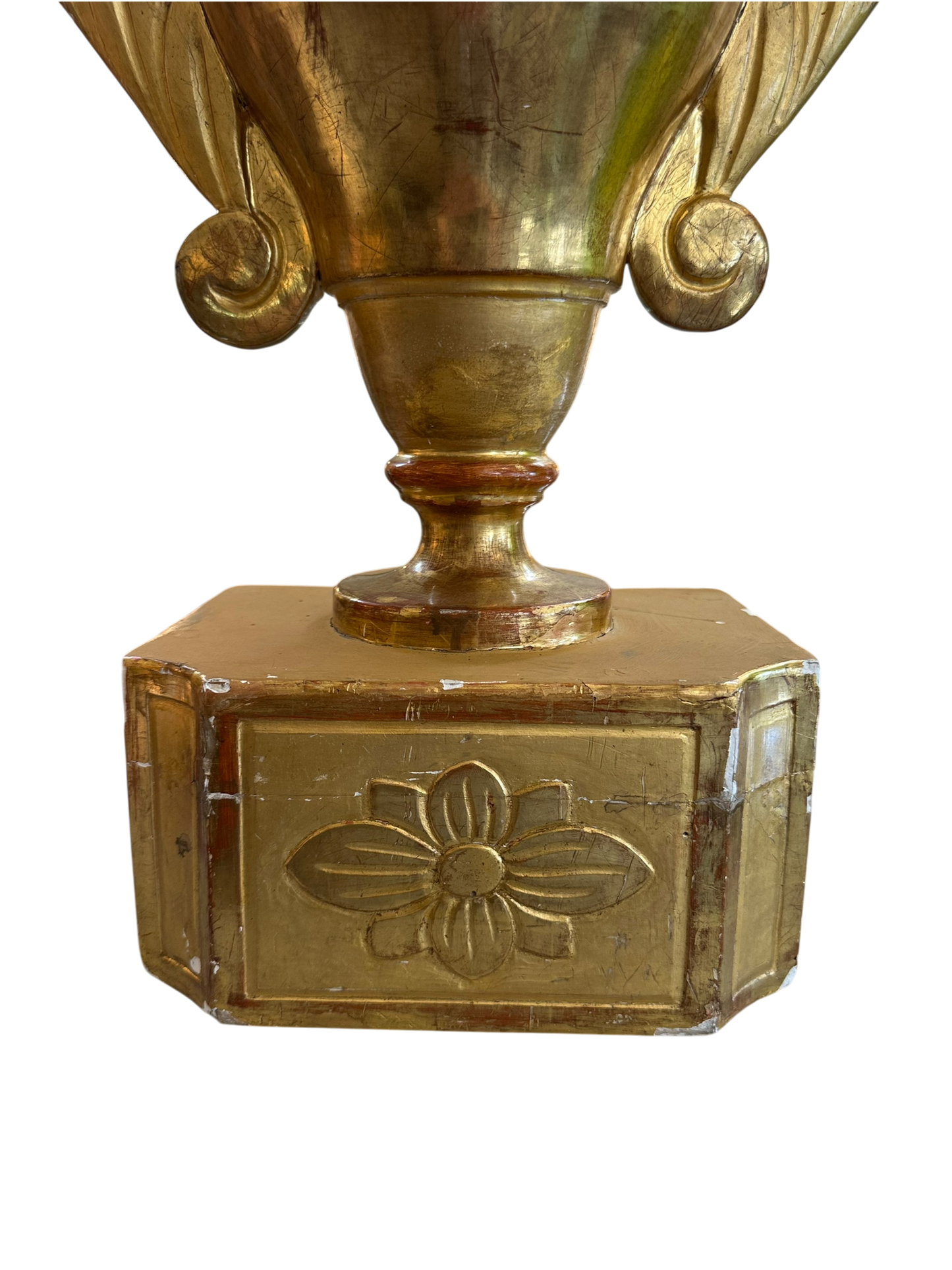 Antique Gilt Altar Urn