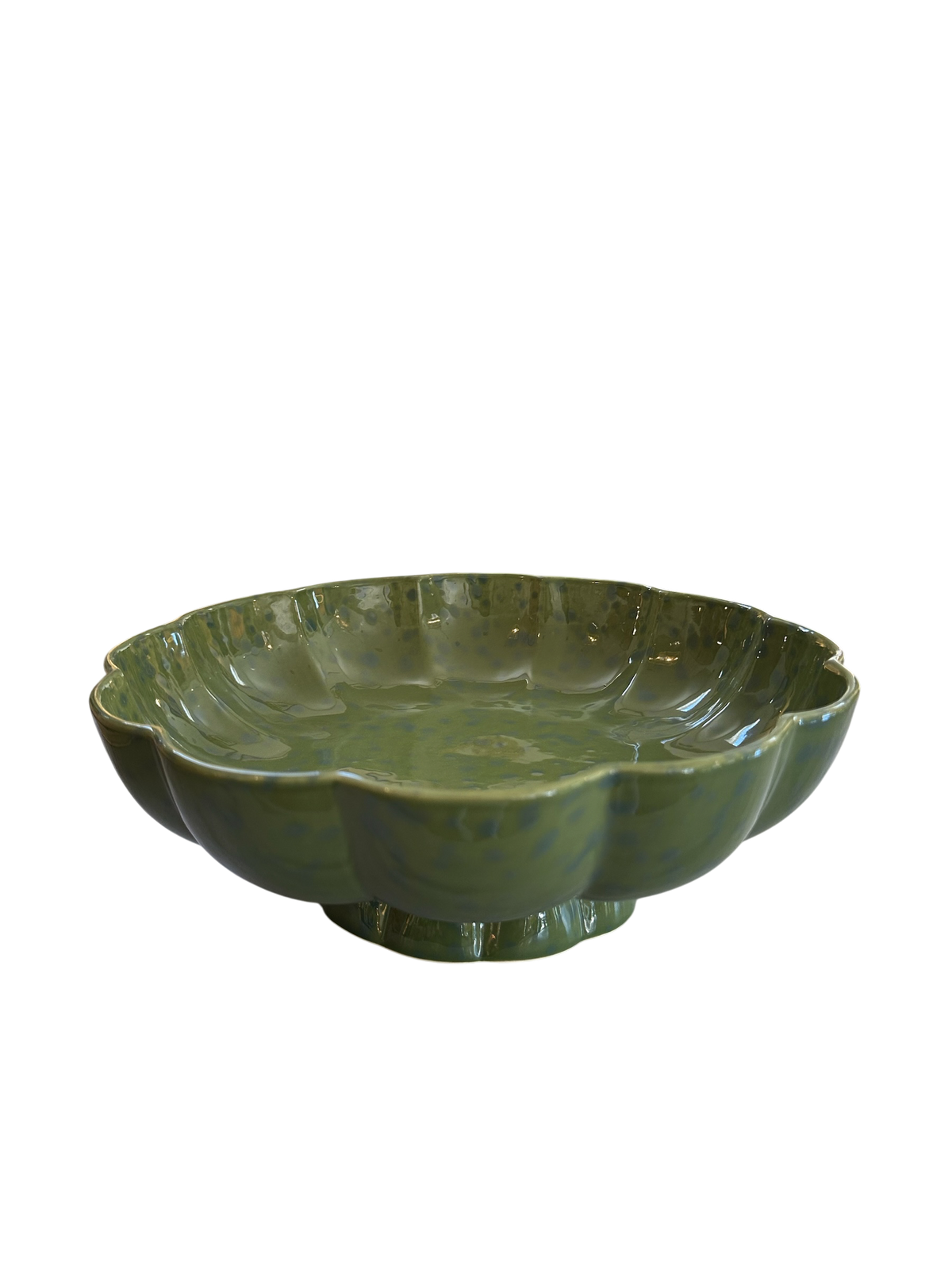 Cilantro Tortoise Footed Bowl