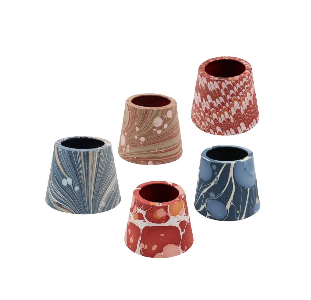 Marbled Lampshade Cover