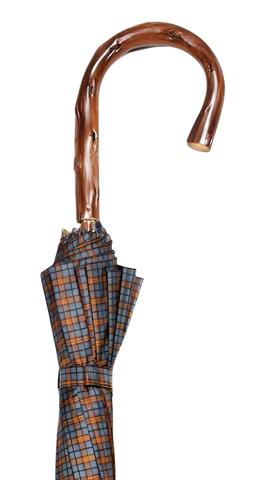 Tartans Natural Congo Crook Umbrella