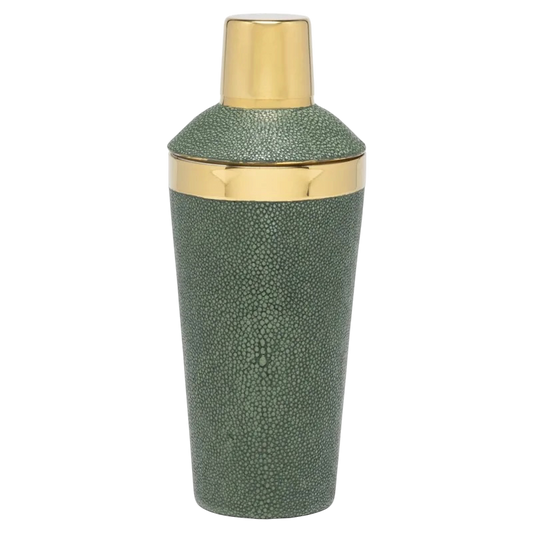 Juniper Faux Shagreen Cocktail Shaker