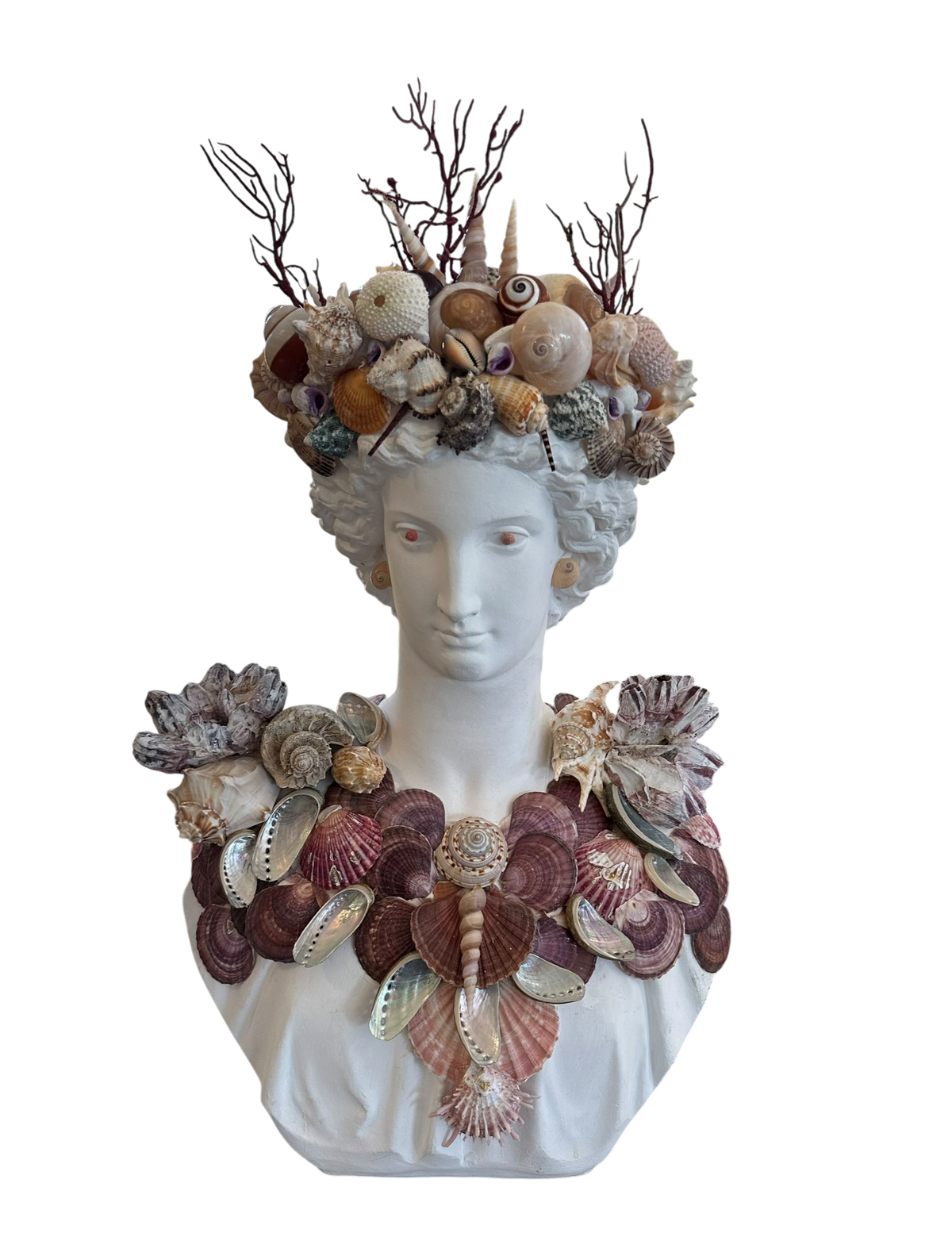 Jenn Leverett Art - Shell Encrusted Goddess