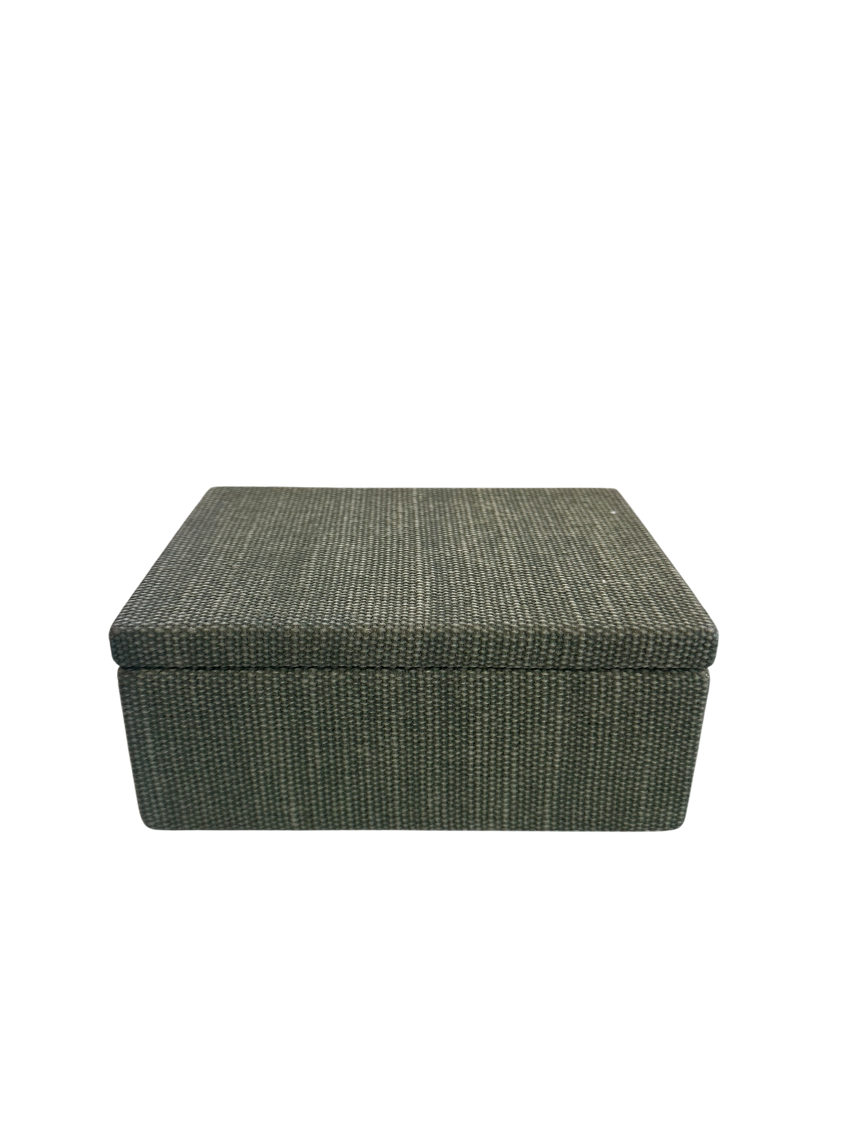 Blarney Box - Dark Green Cotton Jute
