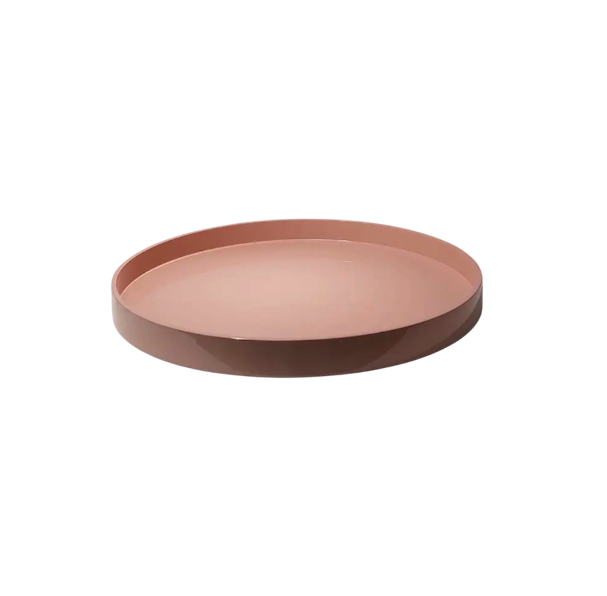Round Lacquer Tray