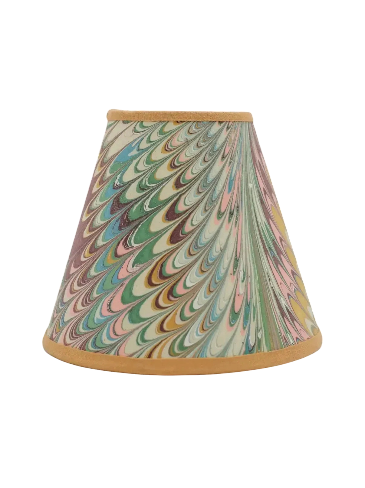 16" Empire Lampshade Hand-Marbled