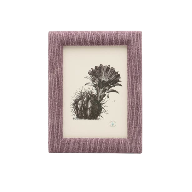 Raspberry Cotton Jute Photo Frame