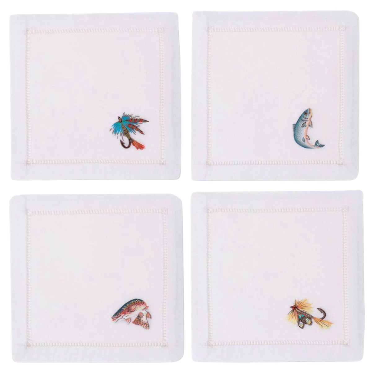 Fishing Cocktail Napkins