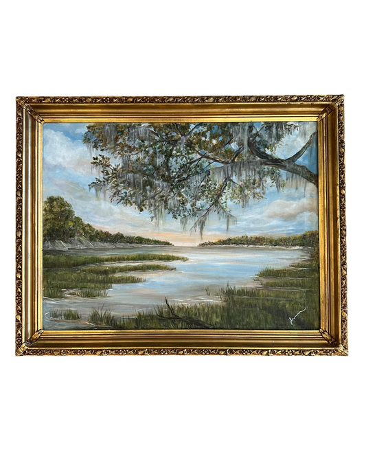 Jenn Leverett Art - 24” x 30” Live Oak and Bluffs Landscape