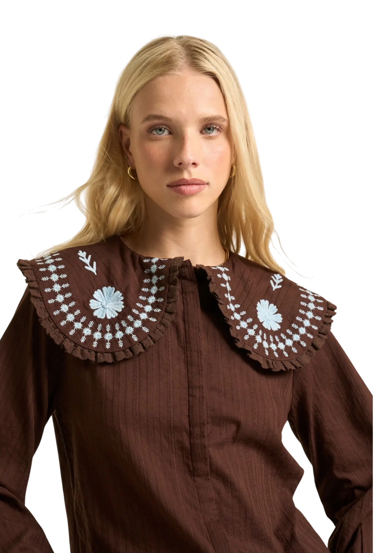 Paloma Blouse Chocolate