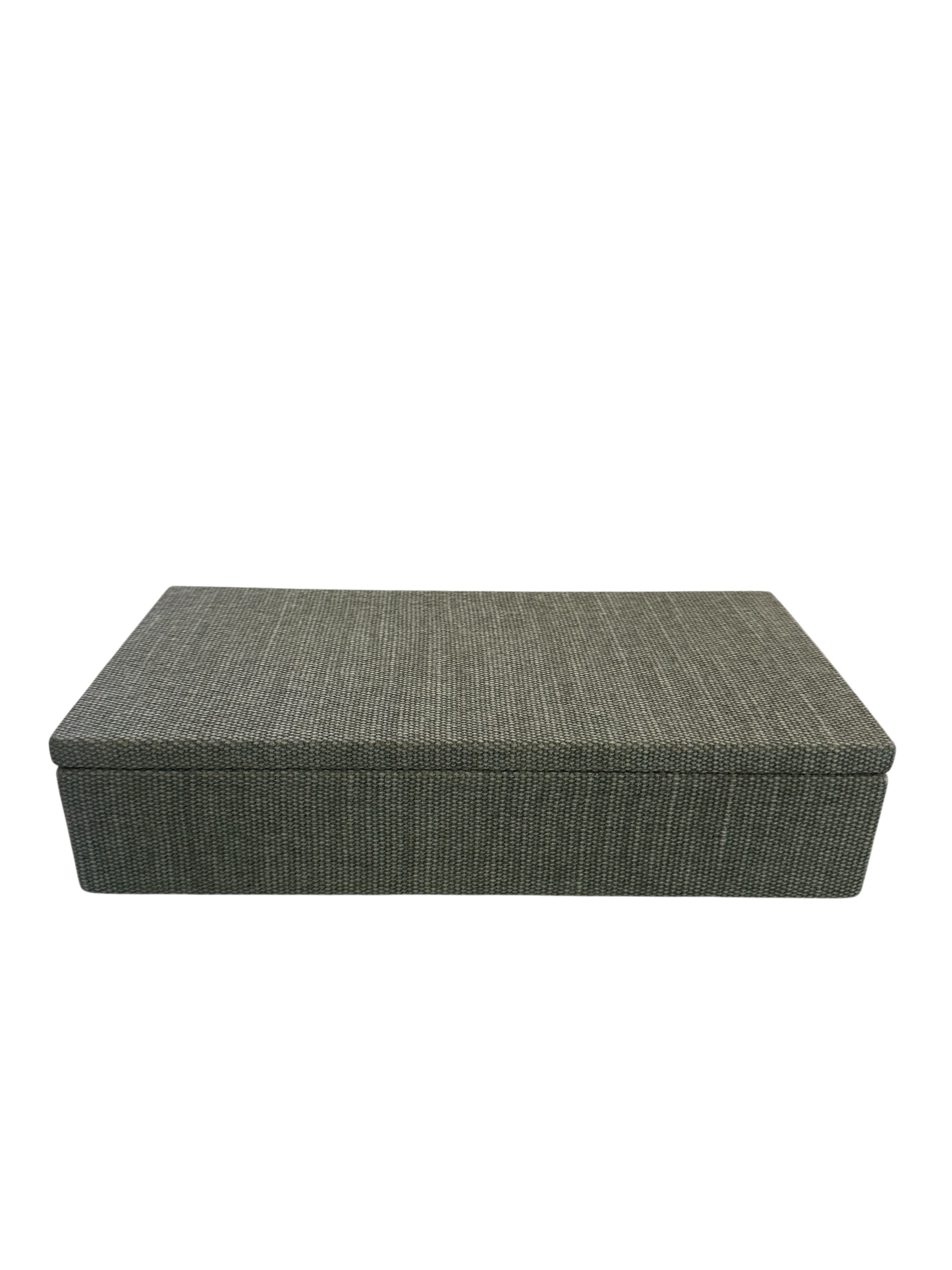 Blarney Box - Dark Green Cotton Jute
