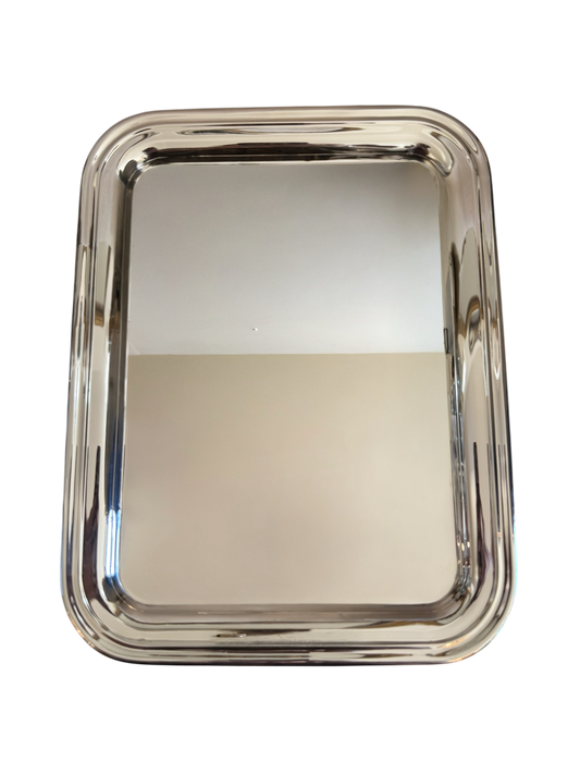 Vintage 12.5” Oblong Classic Rolled Rim Tray