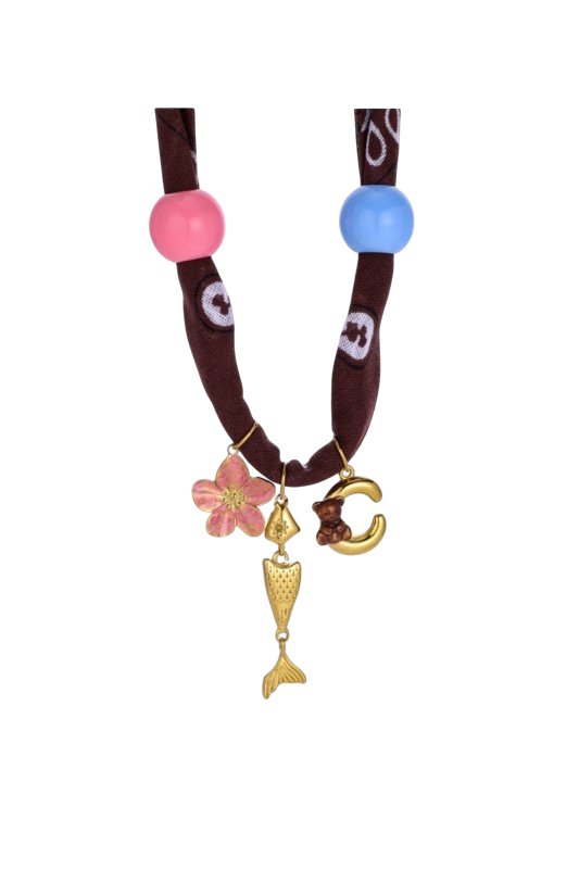 Nautical Charm Bead Necklace