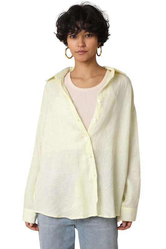 Linen Button Down - 3 Colors