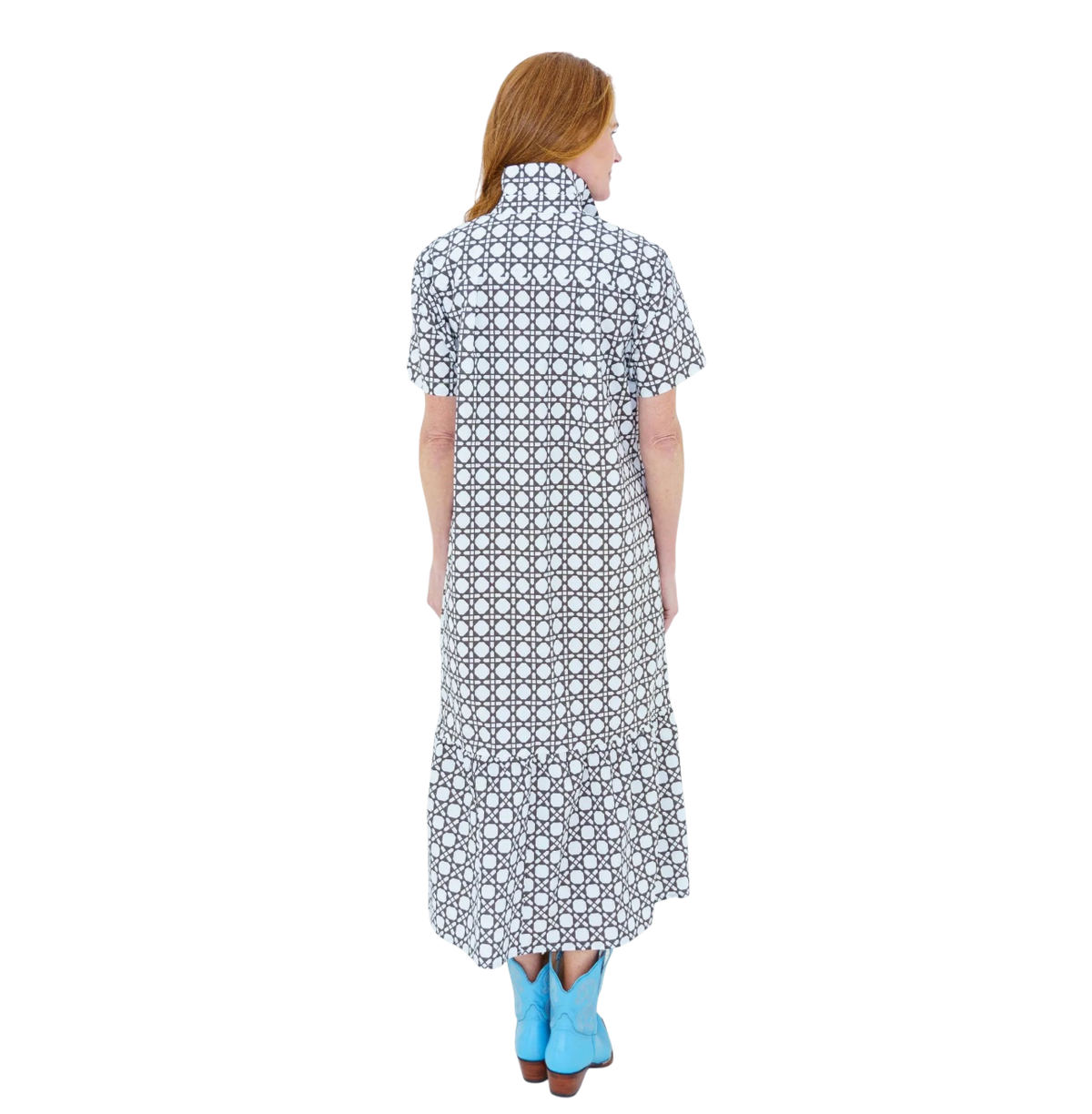 Maddie Basket Dress Mocha