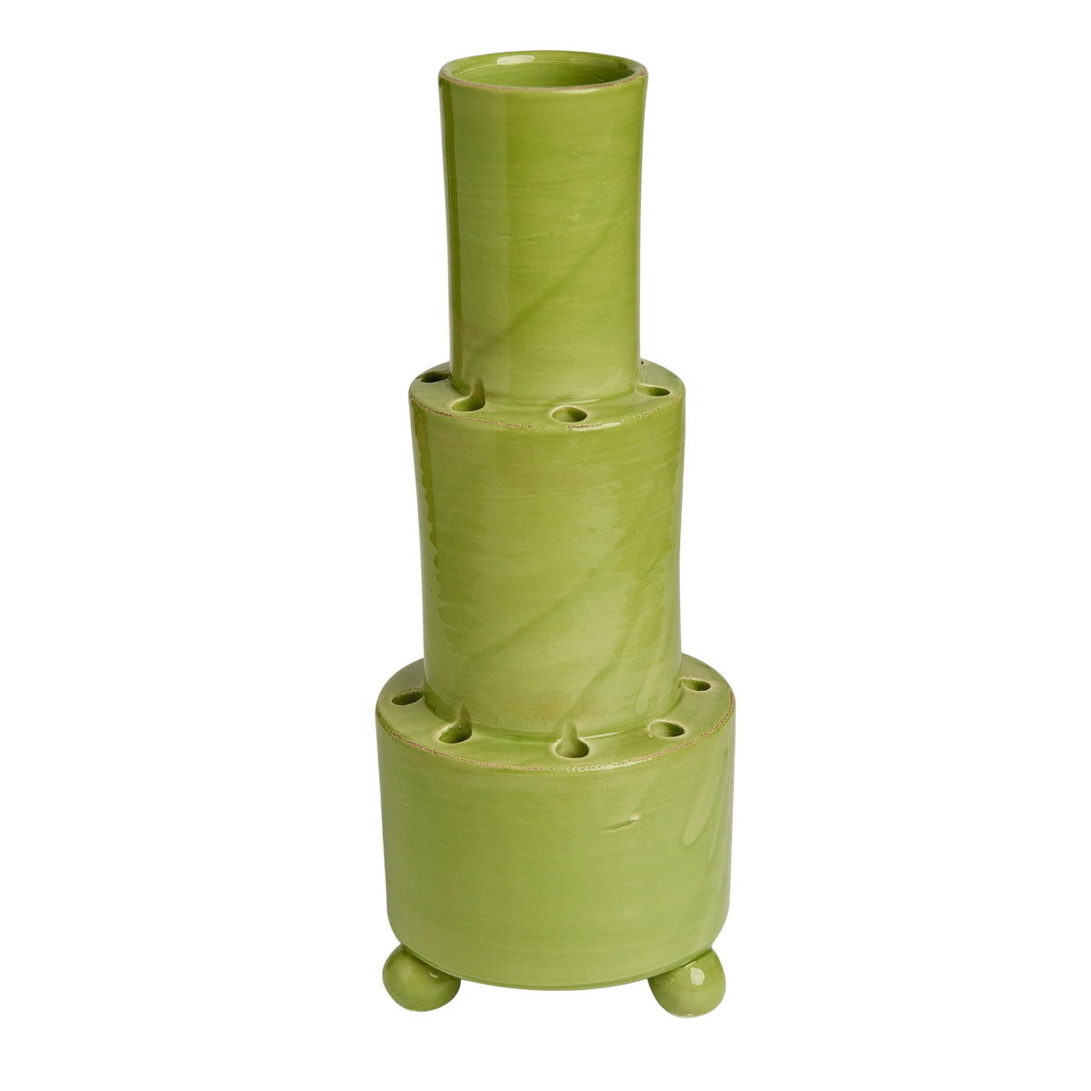Green Tiered Tulipiere