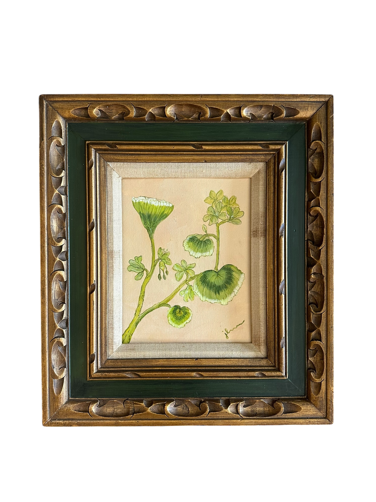 Jenn Leverett Art - Geraniums 16” x 18”