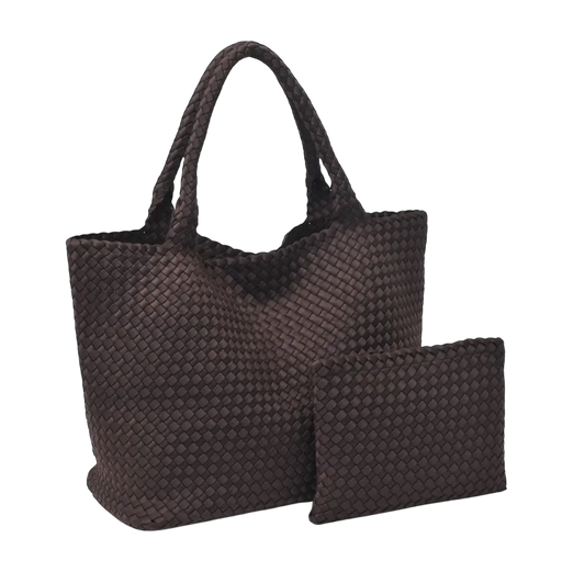 Large Woven Tote Bag