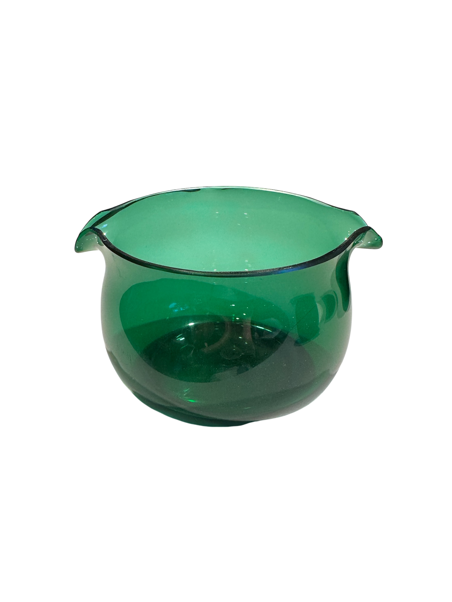 Vintage Teal Wine Rinser Bowl