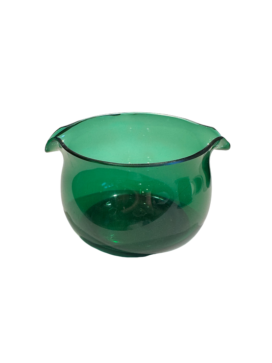 Vintage Teal Wine Rinser Bowl