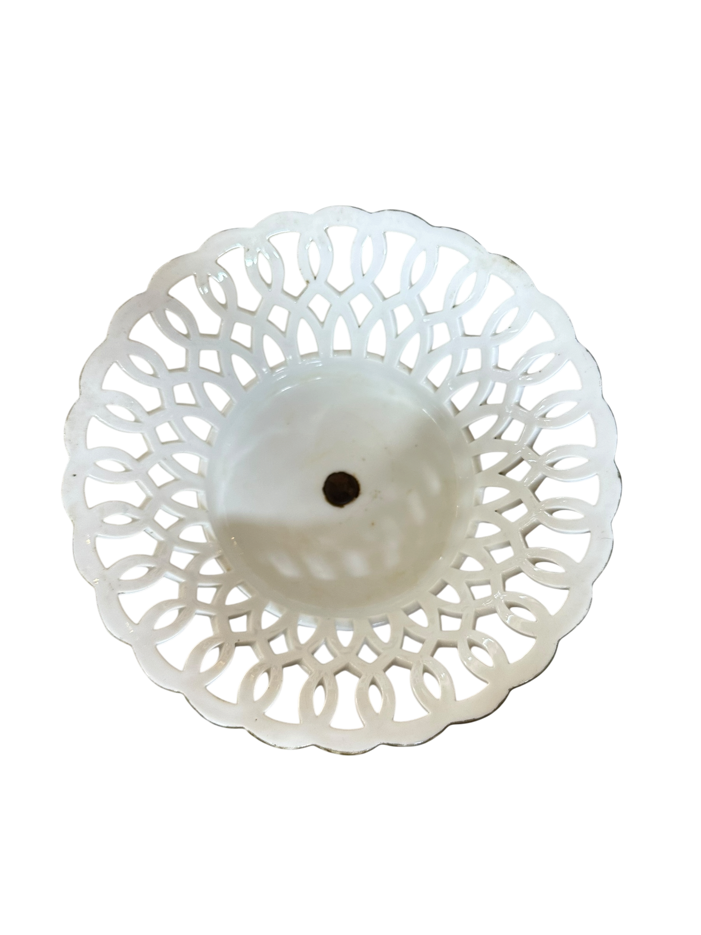 Paris Porcelain Reticulated Basket