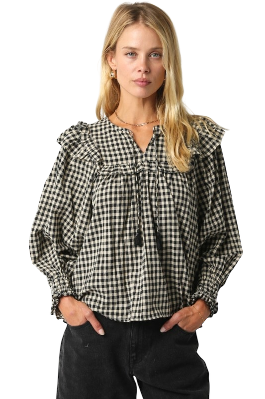 Teagan Gingham Shirt