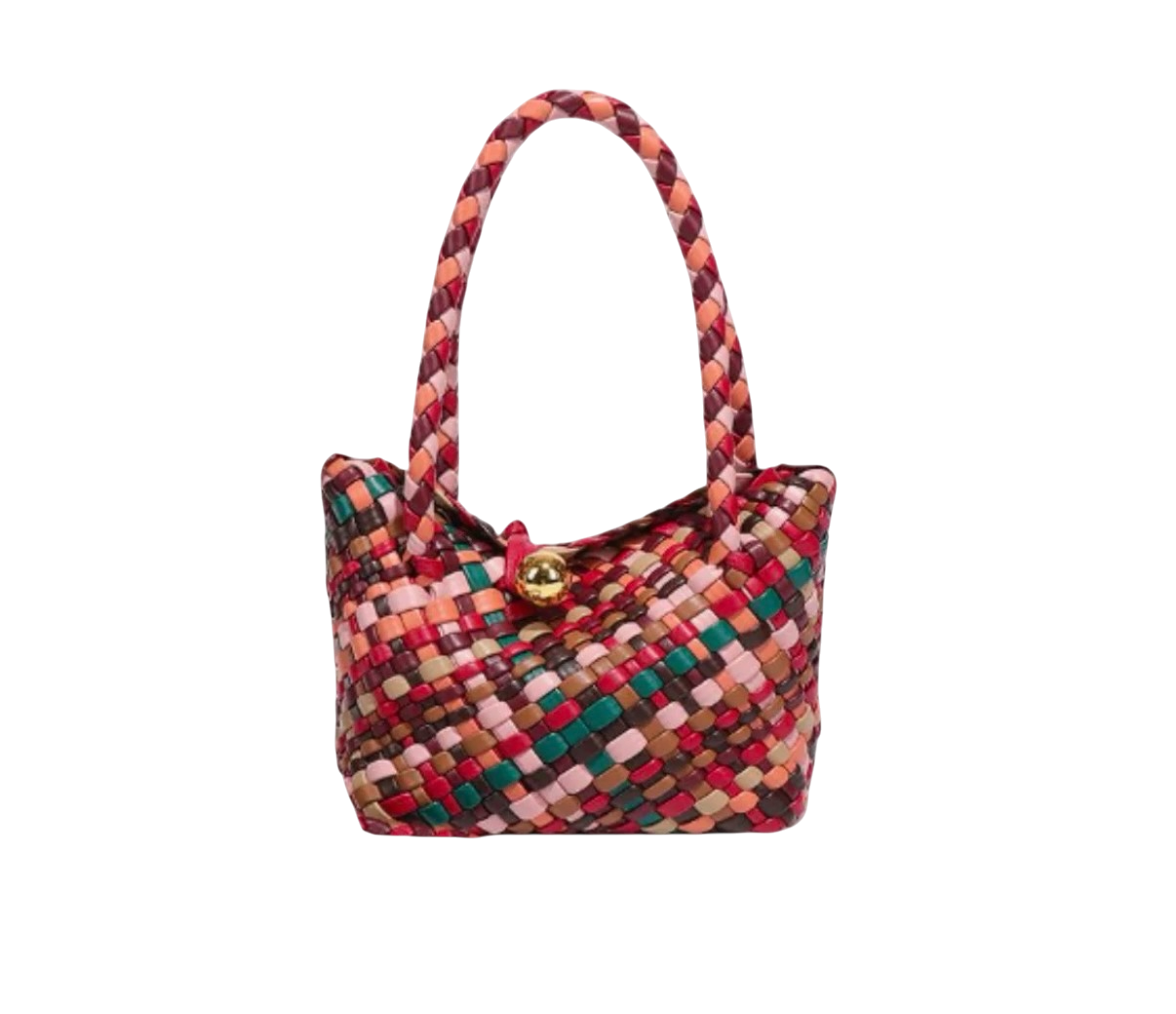 Woven Mini Tote Bag