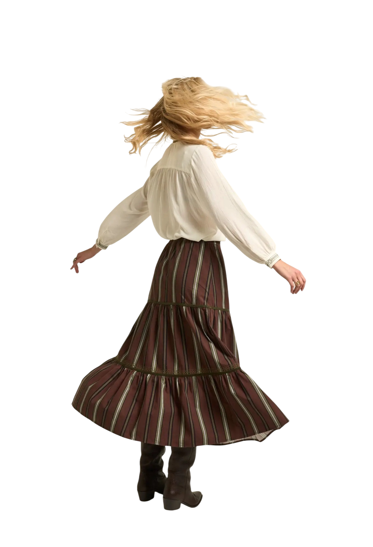 Evelyn Skirt Brown