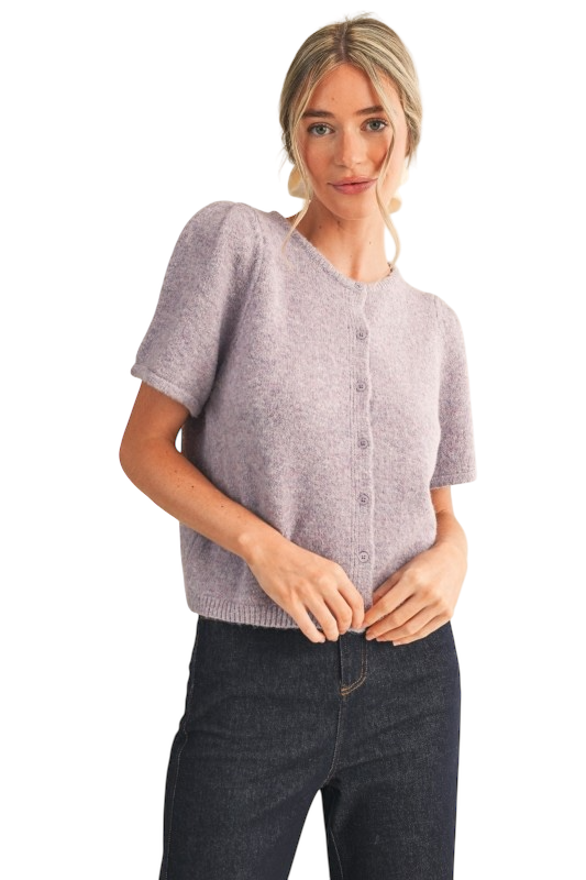 Short Sleeve Cardigan - Four Colors!