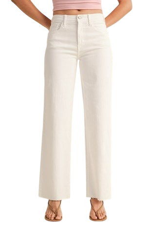 Slim Palazzo With Scissor Cut