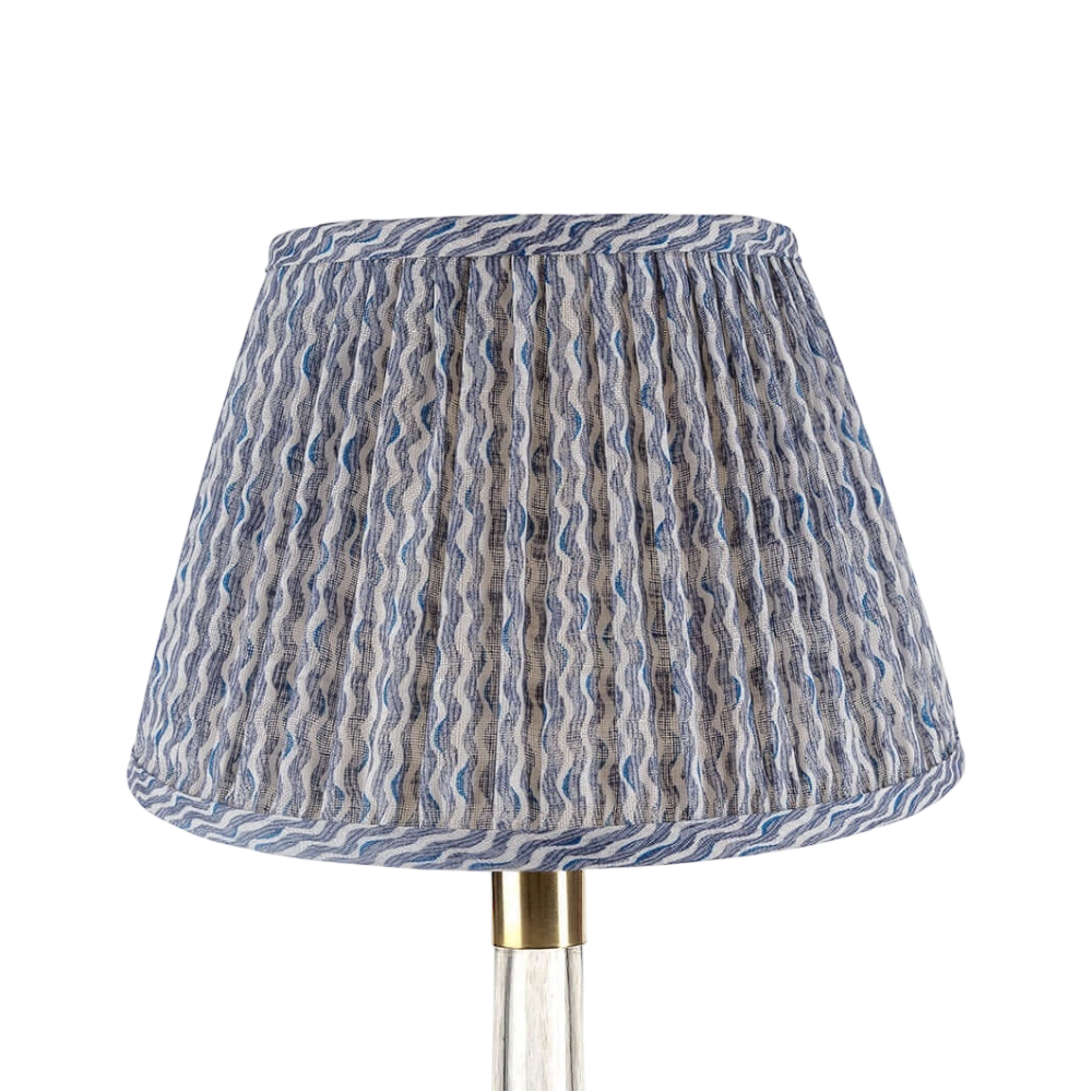 Fermoie Blue Popple Lampshade