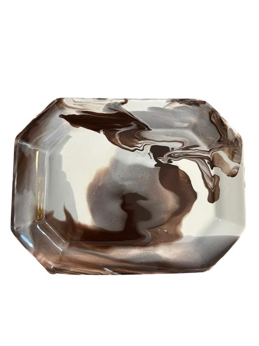 Hexagonal Geode Tray