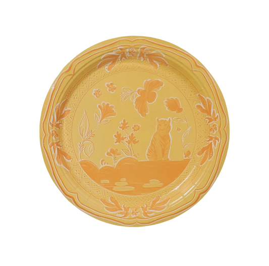 Yellow Tiger Dessert Paper Plates - 8 Pack
