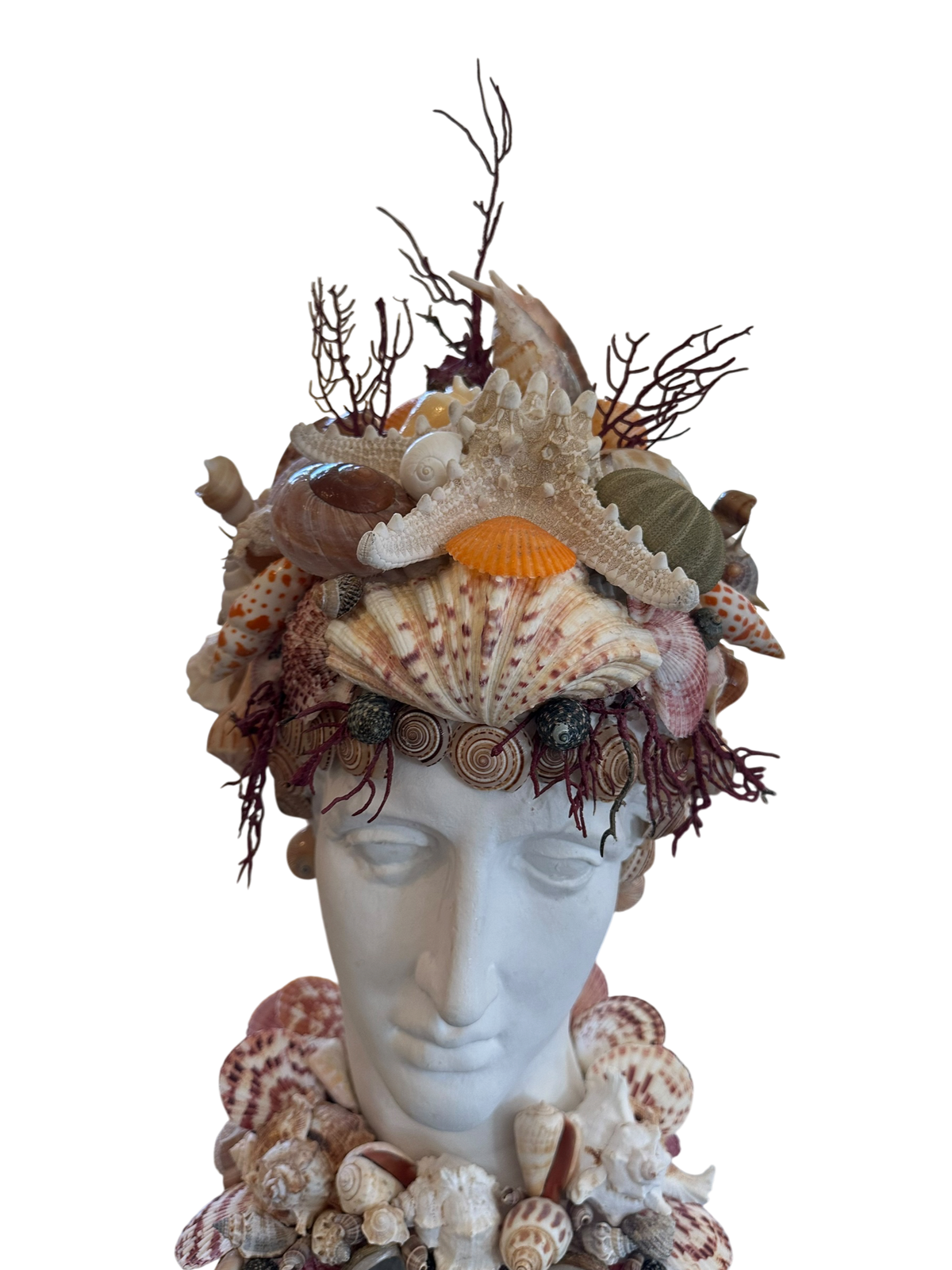 Jenn Leverett Art - Shell Encrusted Perseus