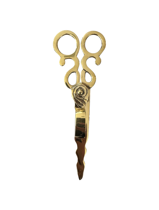 Brass Snuffer Scissors