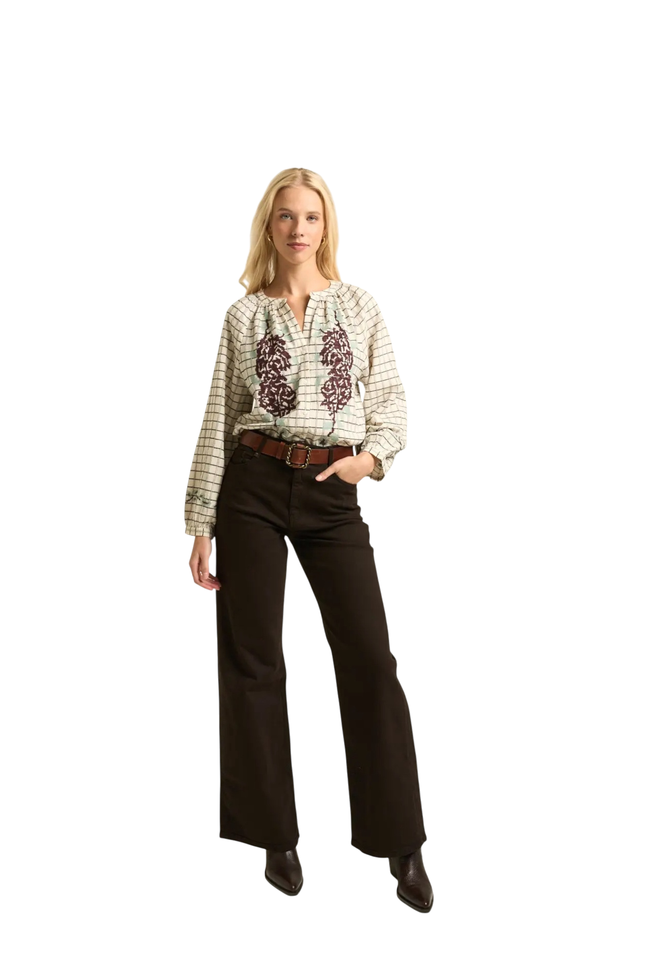 Kelly Blouse Ecru