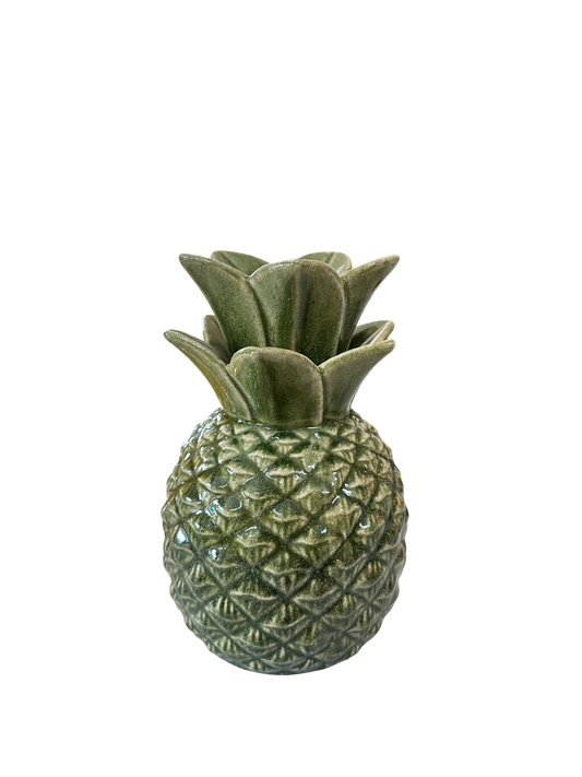 Green Pineapple Vase