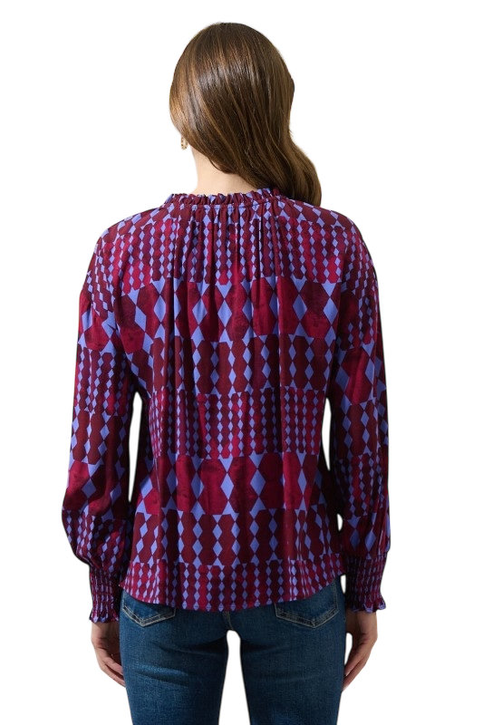 Ramsay Split Neck Blouse