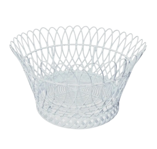 Round Straight French Wire Basket