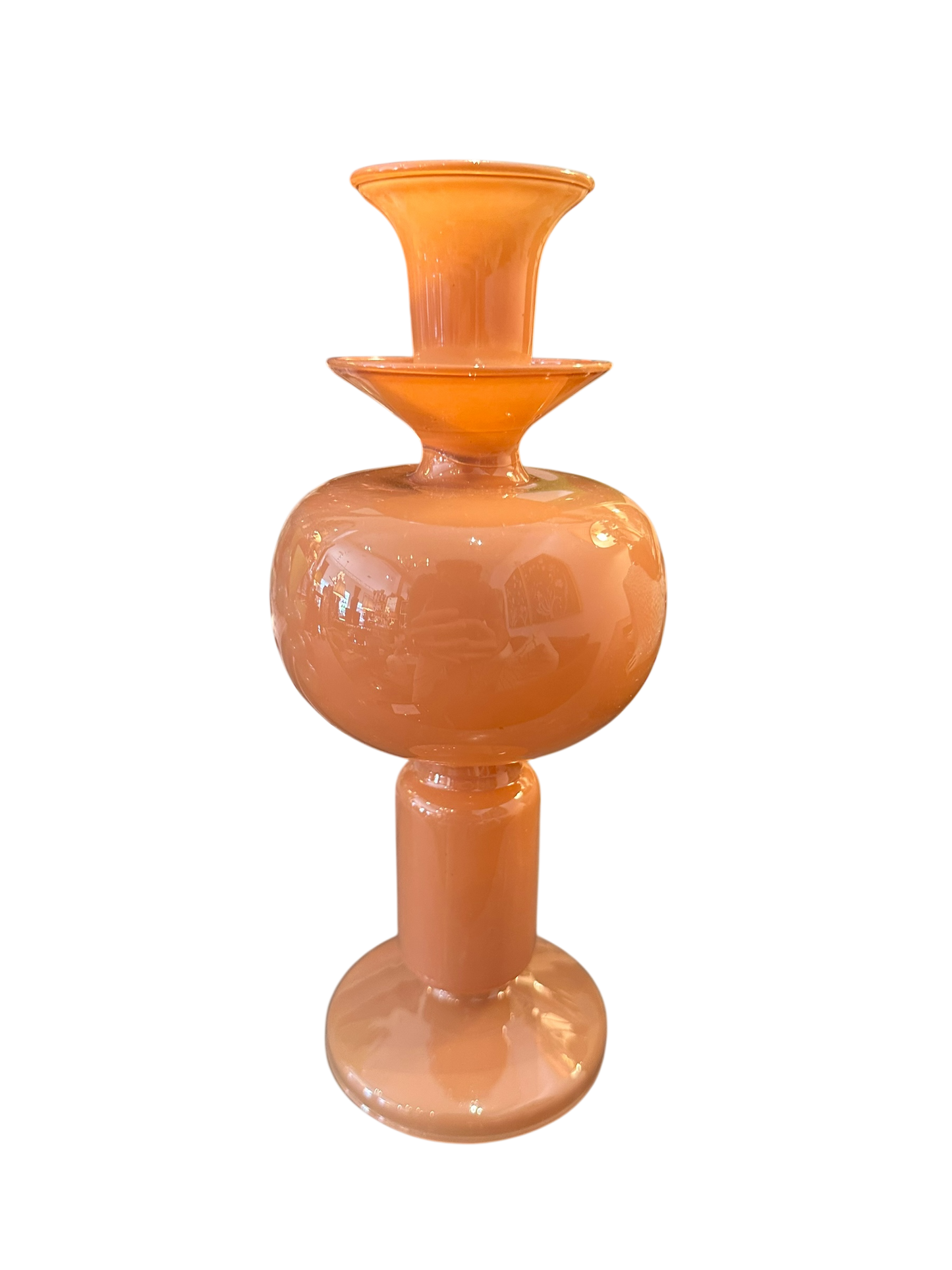 Hand Blown Neutral Vase